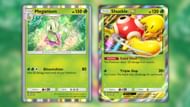 Meganium and Shuckle ex as seen in the game (Image via The Pokemon Company)
